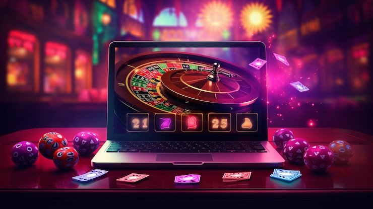 Ilustrasi keamanan dan perlindungan data pengguna dalam lingkungan permainan digital